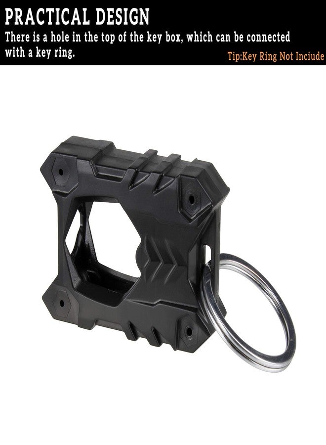 SAUTVS Sporty Key Shell for Can Am Ryker Outlander, Black Plastic Key Cover Holder Case for Can-Am Ryker / Outlander Accessories - Image 5